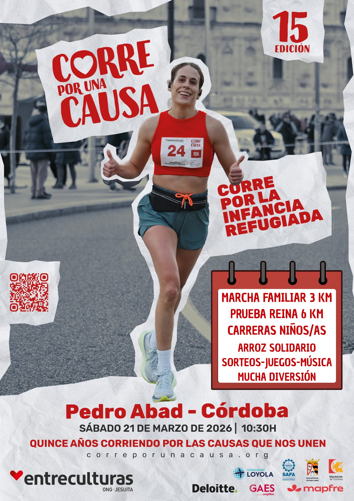 Corre por una Causa 2026 - Pedro Abad